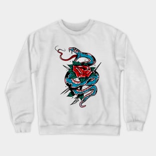 Snake & Rose Crewneck Sweatshirt